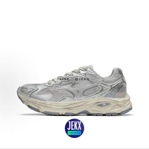 Mizuno Racer S Vintage Grey Silver